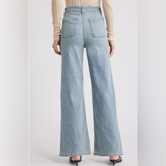 FRAME
Le Slim Palazzo
Bardot Pocket
Wide Leg Jeans - Picture 2 of 13